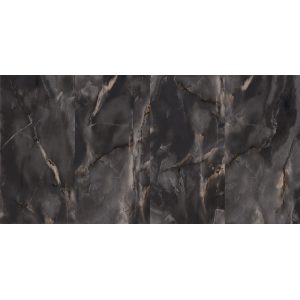  ������������ Ceramica Bella Onyx Jade Black Pol 75x150