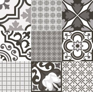  ������������ El Molino Logos Negro Satin 58x58