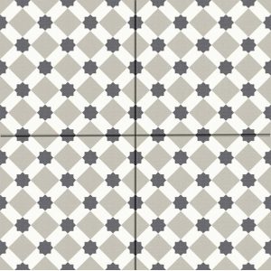  ������������ Etili Seramik Firenze Grey Pre-Cut 45x45