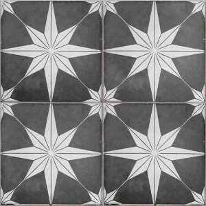  ������������ Etili Seramik Scintilla Night Black Pre-Cut 45x45