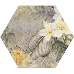  ������������ Itt Ceramic Hibiscus Oxide Matt Hexa 23,2x26,7