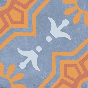  ������������ Palmas Blue Decor 2 20x20 (N100123)