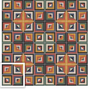  ������������ Simpolo Scs Mandala Red 19,8x19,8