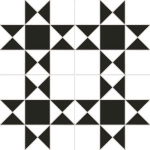  ������ DUAL GRES CHIC CARDIFF WHITE 45x45 NEW