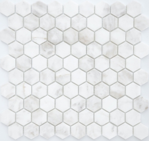  Dolomiti Bianco Mat Hex 18x30x6