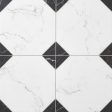 ������������ Etili Seramik Pembrook Black Pre-Cut 45x45