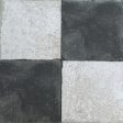 ������������ Etili Seramik Scintilla Chess Black Pre-Cut 45x45