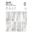  ������������ ITC Pizarro Bianco Carving 60x120