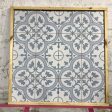  ������������ Etili Seramik Scintilla Saphire Blue Pre-Cut 45x45
