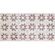 ������������ GayaFores Deco Iris Burdeos 32x62.5