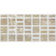 ������������ Aparici Milano Ocre Frame Natural 49,75x99,55