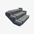  ������� Seranit Step Fibre Grey Rectified Lapatto 32,5x120