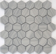 Marmara Grey Pol Hex 23x40x6